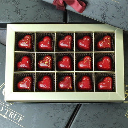 15 Stuks Hart Artisan Chocolade Box