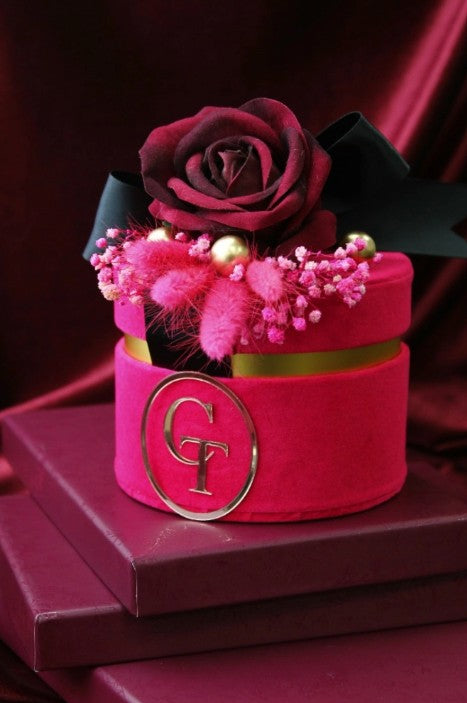 14 Stuks Chocolade in Fluwelen Box